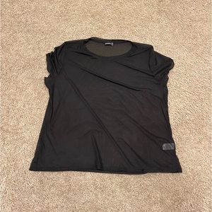 Mesh short sleeve tee